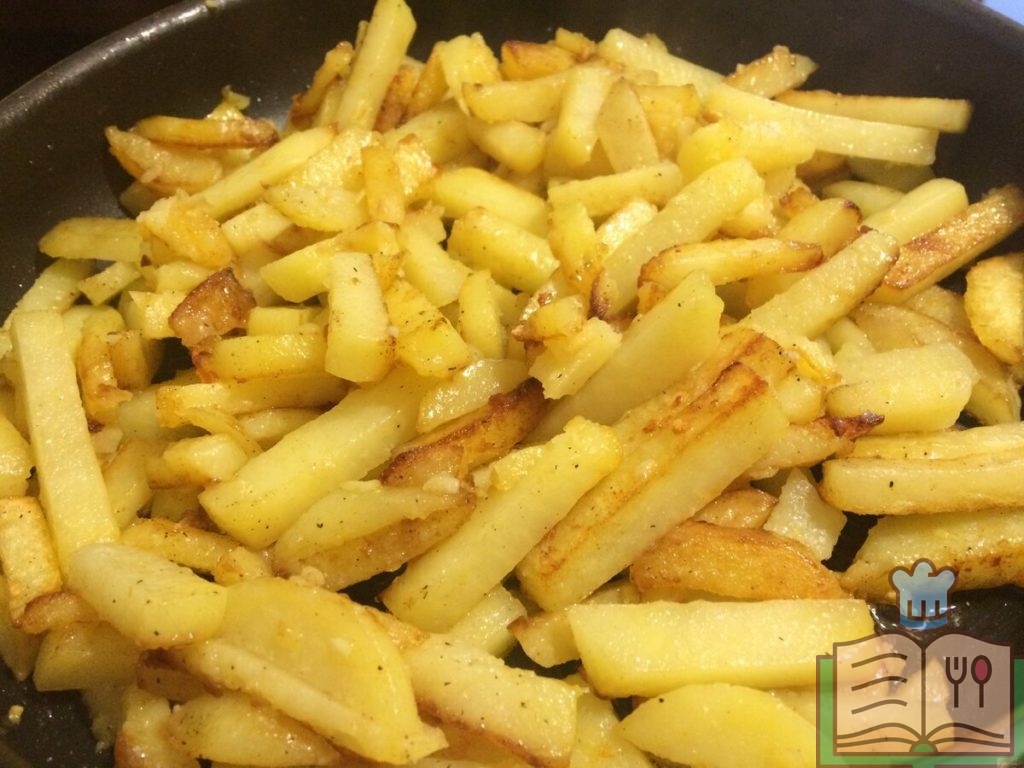 Как правильно приготовить  жареную картошку.