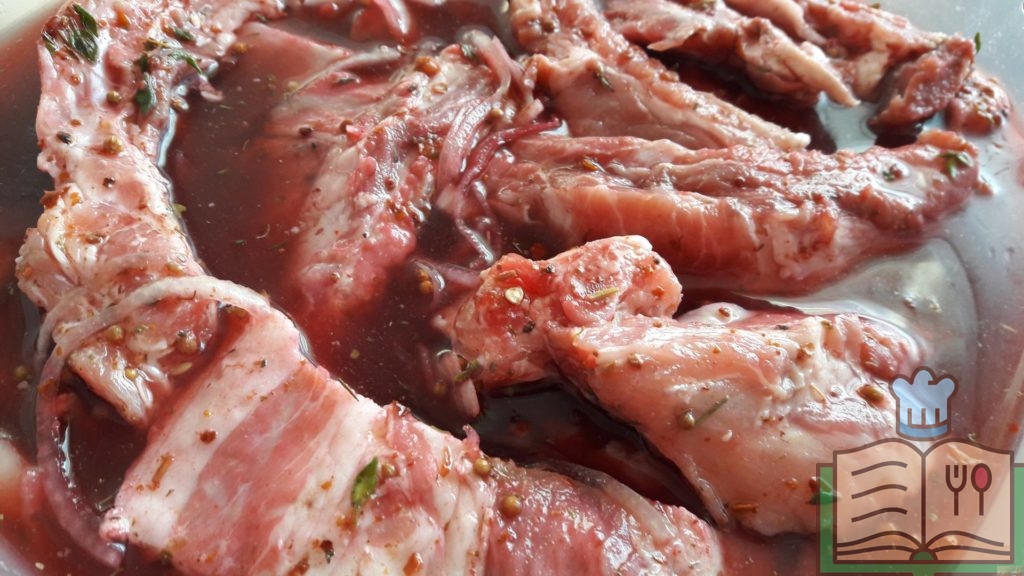 Маринование шашлыка из свинины