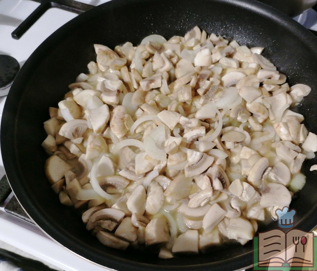 Начинка для картофельных зраз с грибами.